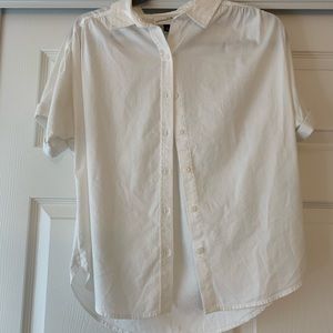 White button down